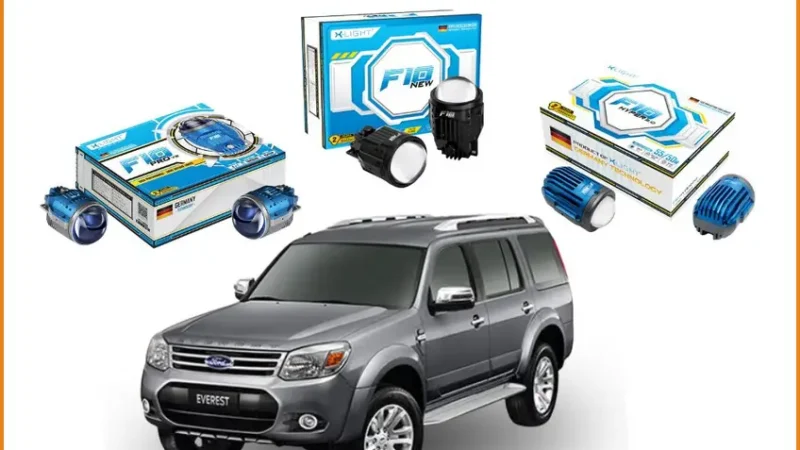 Độ đèn Ford Everest 2009 - Trung Tâm Độ Đèn Chính Hãng Giá Tốt TPHCM