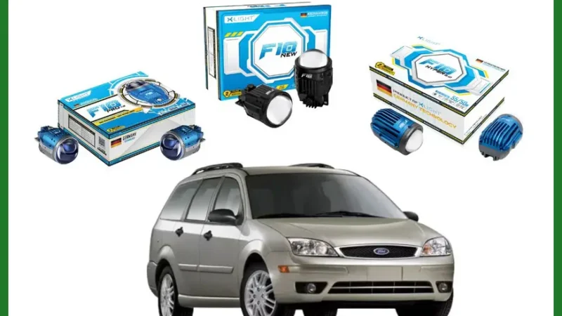 Độ Đèn Pha Bi LED Ford Focus 2005 - Trung Tâm Nâng Cấp Đèn Xe Chính Hãng TPHCM