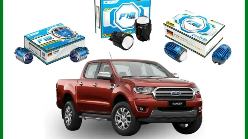 Độ Đèn Bi LED Tăng Sáng Ford Ranger 2021 - Trung Tâm Lắp Đặt Uy Tín TPHCM