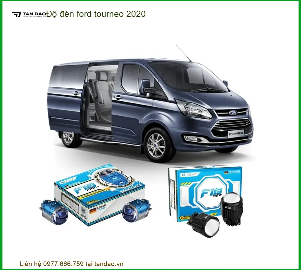 Dịch Vụ Độ Đèn Bi LED Ford Tourneo 2020 - Nơi Độ Đèn Bi LED Chính Hãng TPHCM
