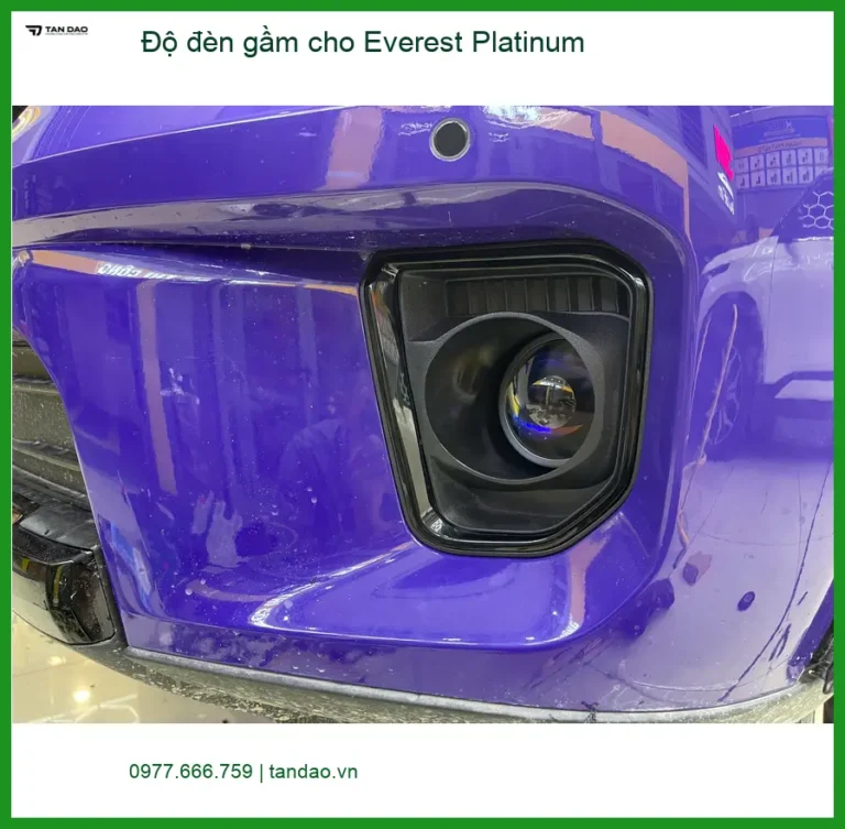 Anh Minh độ đèn gầm Everest Platinum để cải thiện tầm nhìn ban đêm tại Quận 9