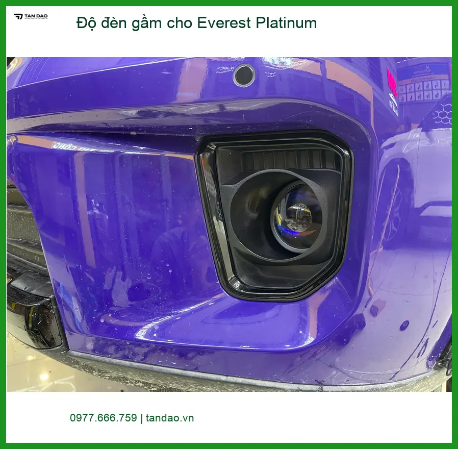 Anh Minh độ đèn gầm Everest Platinum để cải thiện tầm nhìn ban đêm tại Quận 9