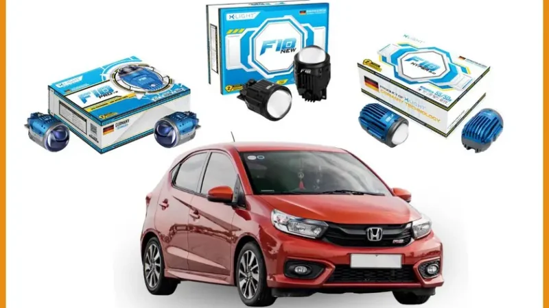 Độ Đèn LED Bi Xenon Honda Brio 2019 - Trung Tâm Nâng Cấp Uy Tín TPHCM