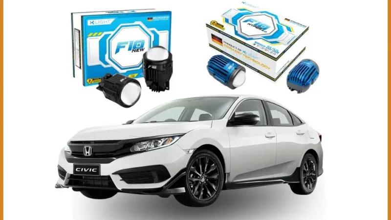 Độ Đèn Bi LED Honda Civic 2016 - Địa Chỉ Nâng Cấp Đèn Chính Hãng TPHCM