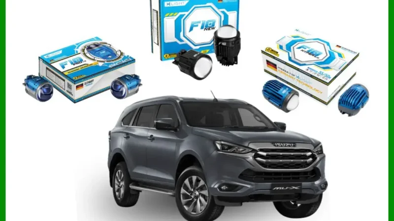 Độ Đèn Bi Gầm Led Isuzu MUX 2022 - Địa Chỉ Lắp Đặt Uy Tín TPHCM