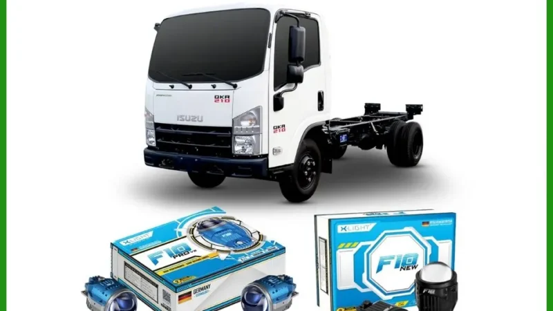 Độ Đèn Isuzu Q-Series - Trung Tâm Nâng Cấp Độ Đèn Xe Hơi Chính Hãng TPHCM
