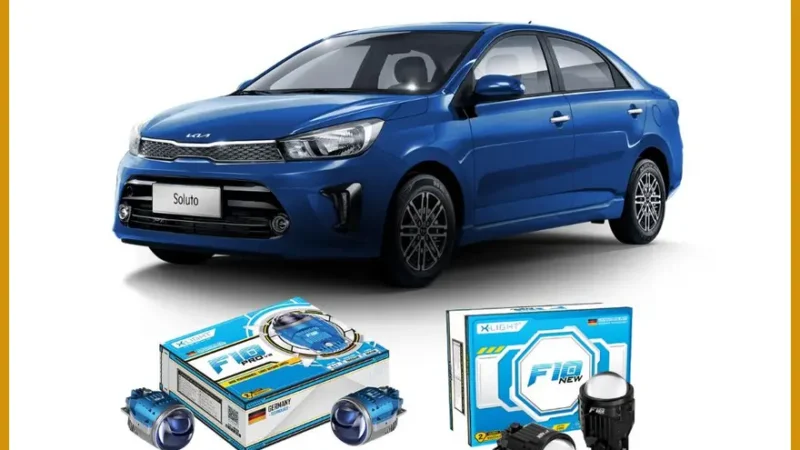 Độ Đèn Kia Soluto 2022 - Địa Chỉ Nâng Cấp Uy Tín TPHCM