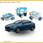 Độ Đèn Bi LED Laser Mazda 2 2026 - Địa Chỉ Nâng Cấp Chính Hãng TPHCM