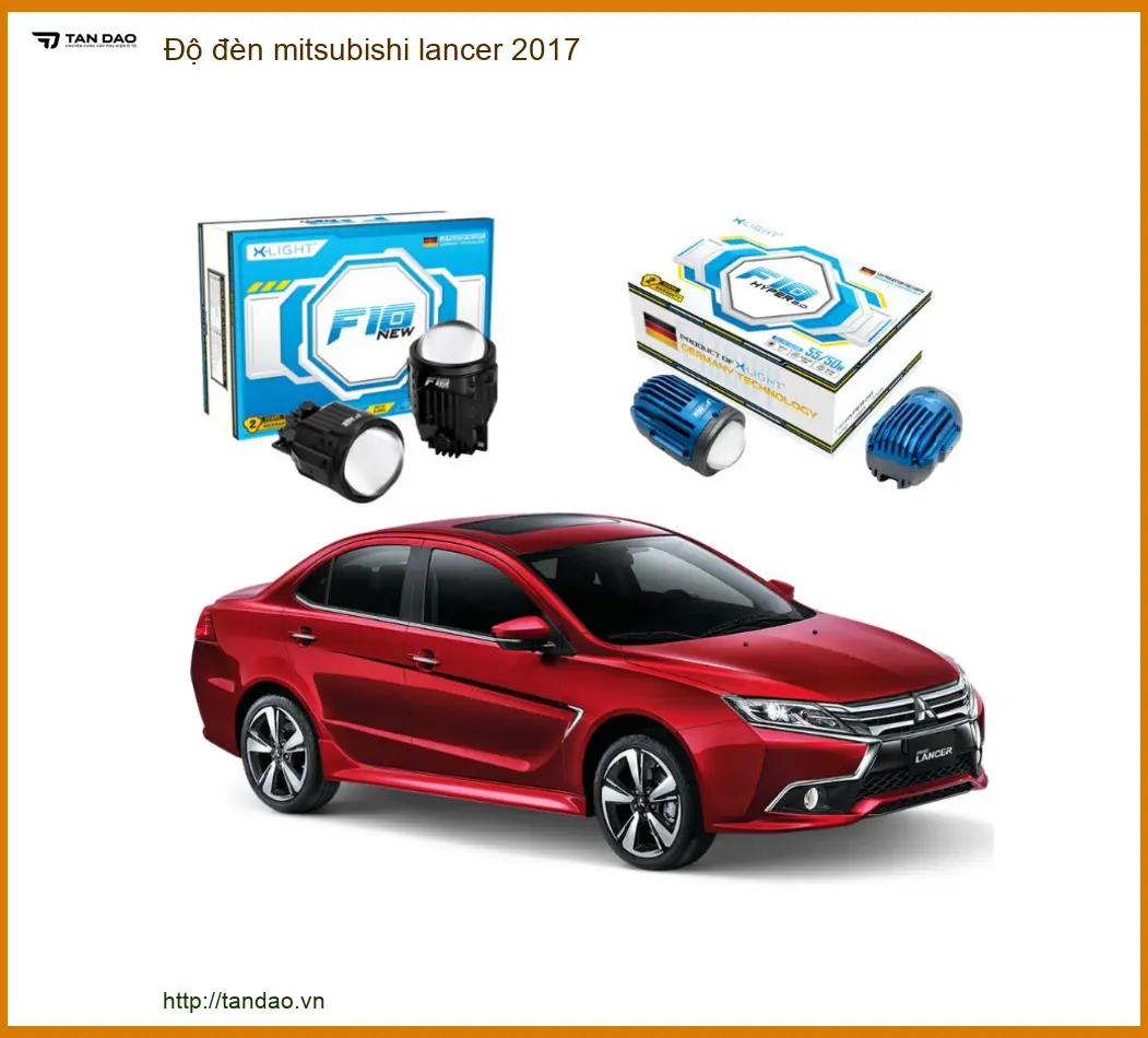Độ Đèn Mitsubishi Lancer 2017 - Trung Tâm Thi Công Uy Tín TPHCM