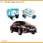 Độ Đèn Bi LED Nissan Sunny 2014 - Địa Chỉ Nâng Cấp Đèn Chính Hãng TPHCM