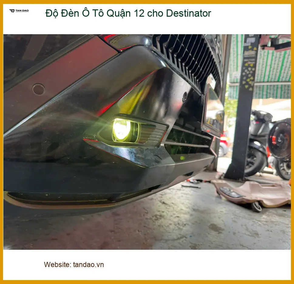 Anh Khải độ đèn ô tô Hyundai Elantra tại Quận 12 vì đèn zin không đủ sáng khi đi đêm ảnh thực tế 2