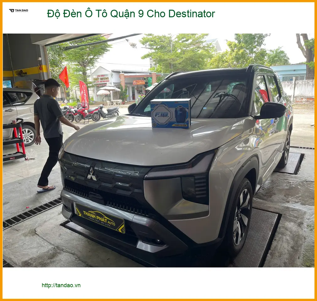 Anh Minh độ đèn ô tô Hyundai Creta tại Quận 9 vì đèn zin không đủ sáng