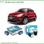 Độ đèn Bi LED Laser Suzuki Swift 2022 - Trung Tâm Lắp Đặt Chính Hãng TPHCM