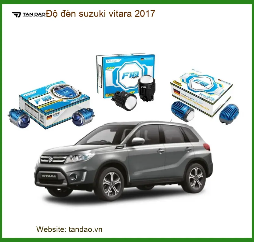 Dịch Vụ Độ Đèn Suzuki Vitara 2017 - Trung Tâm Lắp Đặt Uy Tín TPHCM