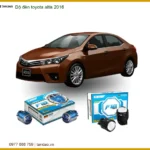 Độ đèn Toyota Altis 2016 - Trung Tâm Chuyên Độ Đèn Chính Hãng TPHCM