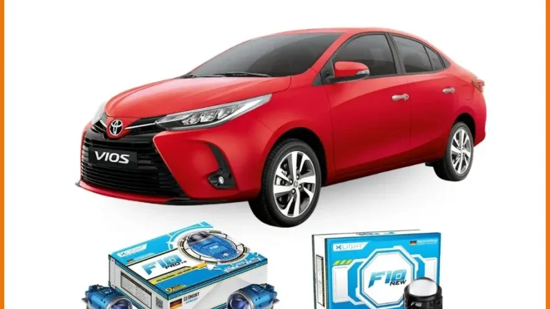 Độ Đèn Bi LED Toyota Vios 2020 - Trung Tâm Nâng Cấp Uy Tín TPHCM