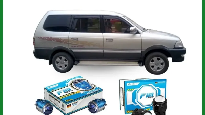 Độ Đèn Pha Xe Toyota Zace 2004 - Trung Tâm Nâng Cấp Chính Hãng TPHCM