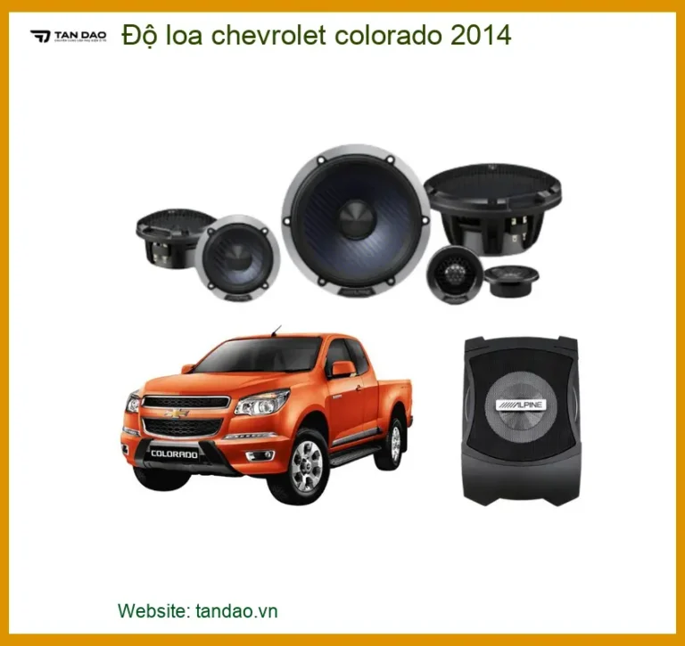Độ Loa Chevrolet Colorado 2014 - Trung Tâm Nâng Cấp Chính Hãng TPHCM