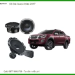 Nâng Cấp Hệ Thống Âm Thanh Isuzu Dmax 2017 - Địa Chỉ Lắp Đặt Uy Tín TPHCM