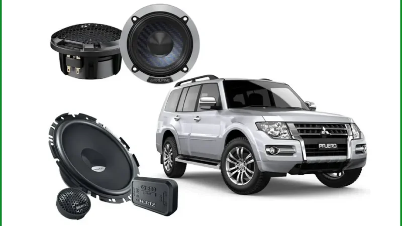 Độ Loa Mitsubishi Pajero 2017 - Địa Chỉ Gắn Loa Chính Hãng TPHCM