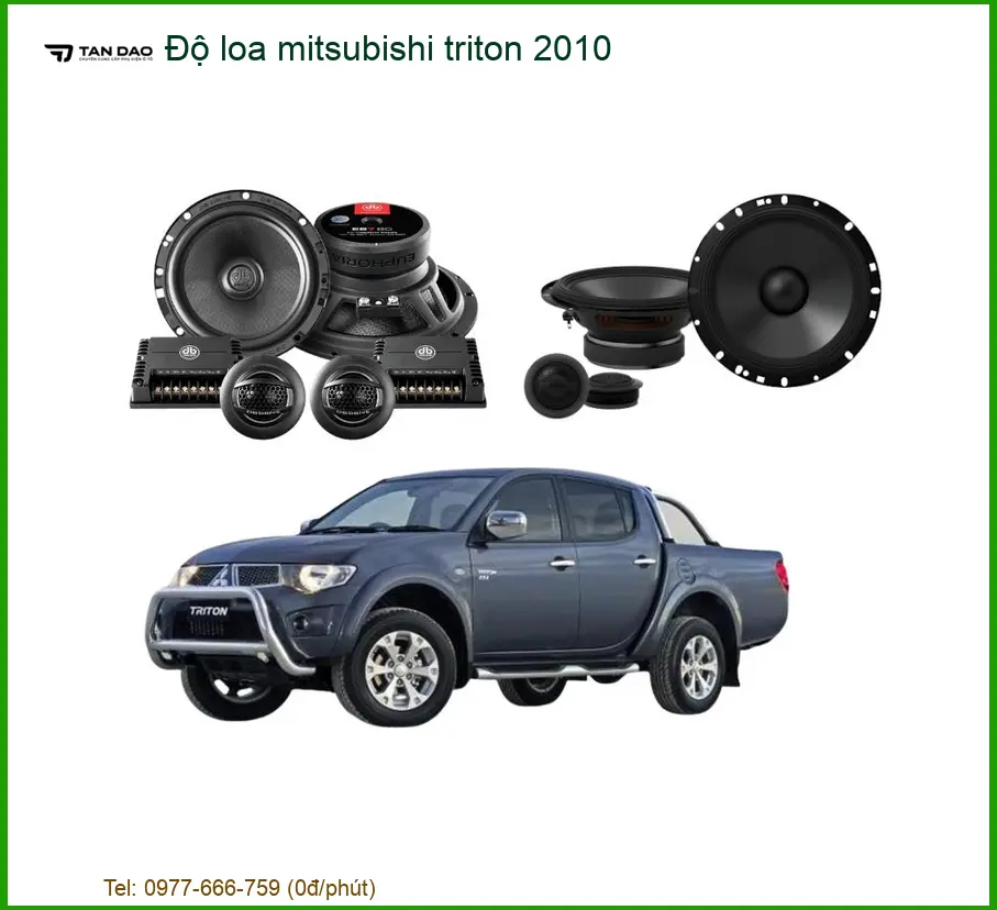 Độ Loa Mitsubishi Triton 2010 - Trung Tâm Độ Uy Tín TPHCM