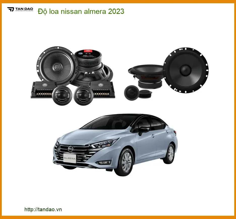 Độ Loa Ô Tô Nissan Almera 2023 - Địa Chỉ Độ Loa Chính Hãng Giá Tốt TPHCM