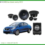 Độ Loa Nissan Sunny 2013 - Địa Chỉ Nâng Cấp Loa Ô Tô Chính Hãng TPHCM