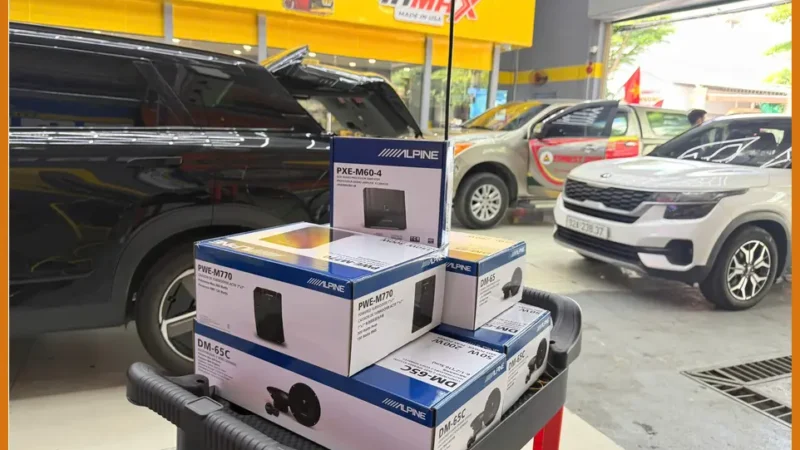 Chị Mai độ loa ô tô VinFast Lux A2.0 tại Quận Phú Nhuận