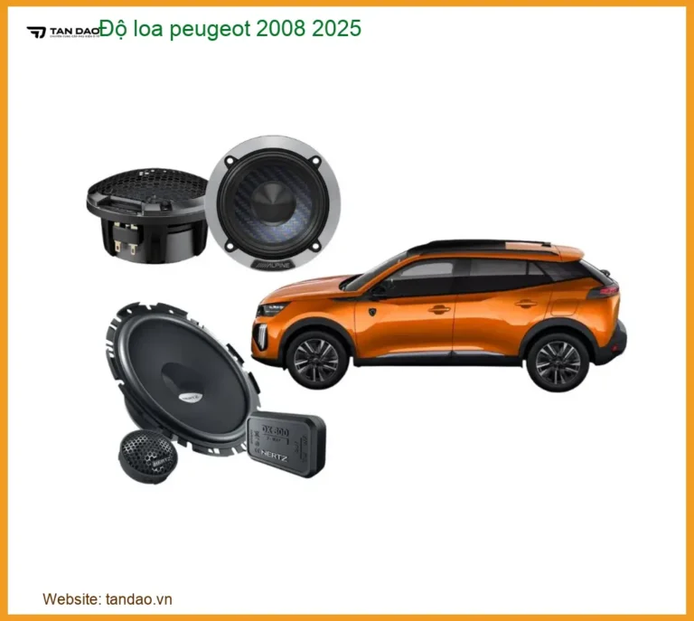Độ Loa Ô Tô Peugeot 2008 Đời 2025 - Trung Tâm Độ Uy Tín Giá Tốt TPHCM
