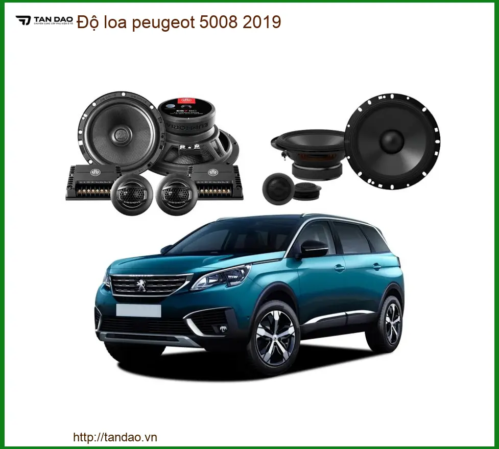 Độ loa Peugeot 5008 2019 - Trung Tâm Nâng Cấp Âm Thanh Uy Tín TPHCM