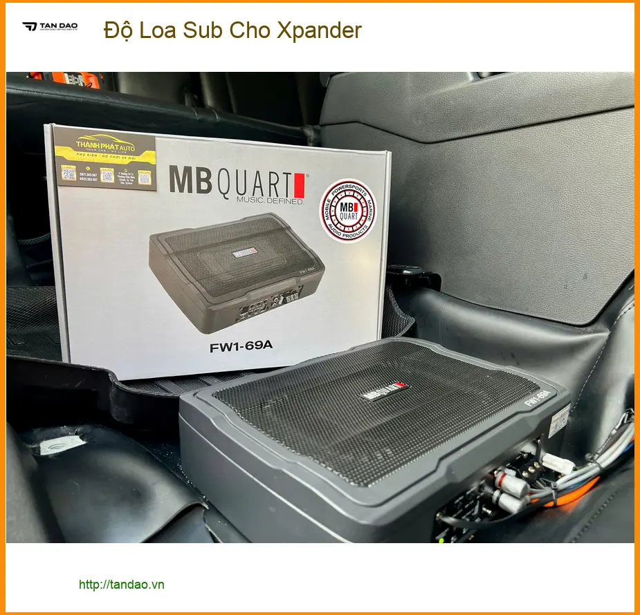 Anh Quang độ Loa Sub cho Xpander tại Thủ Đức, âm thanh trầm ấm uy lực ảnh thực tế 3
