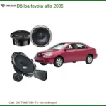 Nâng Cấp Âm Thanh Độ Loa Toyota Altis 2005 - Địa Chỉ Lắp Đặt Uy Tín TPHCM