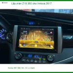 Chú Lâm lắp màn Z18 360 cho Innova 2017 tại Quận 5 để lái xe an toàn hơn