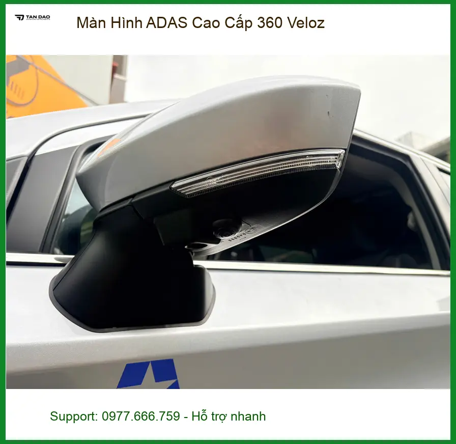 Cô Mai Ly nâng cấp Màn Hình ADAS Cao Cấp 360 Veloz tại Quận Thủ Đức. ảnh thực tế 3