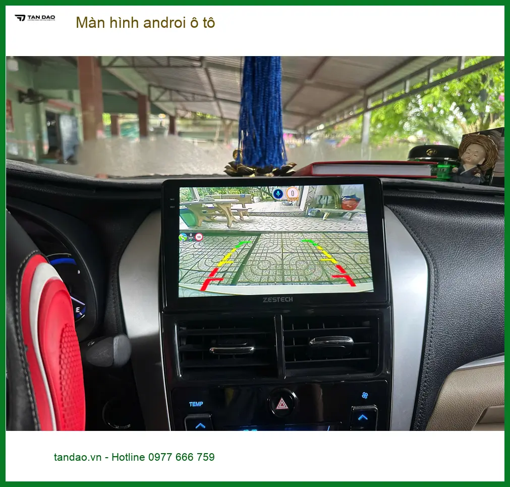 Anh Tấn lắp màn hình Android ô tô cho Honda CRV tại Quận 5 nâng tầm giải trí