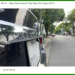 Anh Kiên lắp màn hình Android cao cấp cho Camry 2013 tại Quận 9 để nâng tầm giải trí