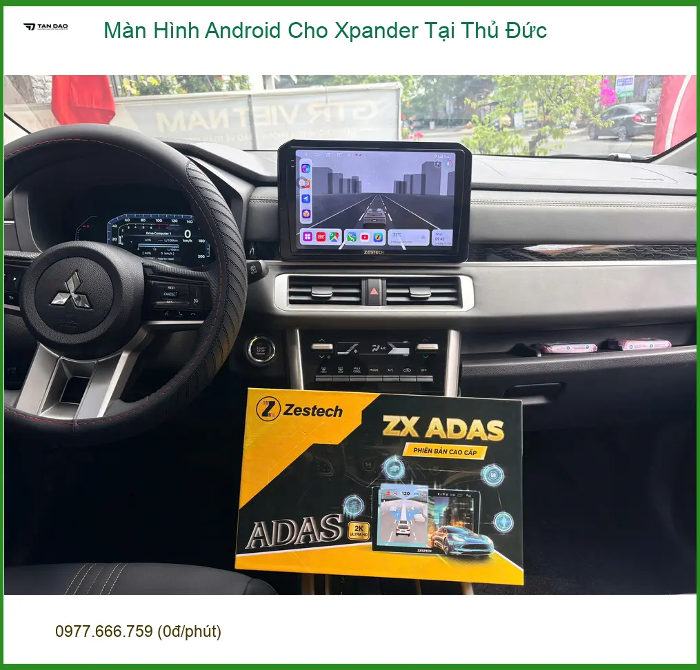 Anh Tùng lắp Màn Hình Android cho Xpander tại Thủ Đức vì muốn nâng cấp tiện ích ảnh thực tế 2