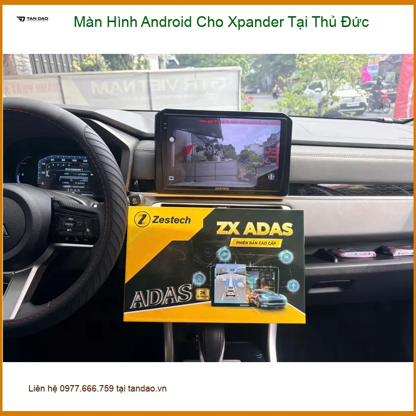 Anh Tùng lắp Màn Hình Android cho Xpander tại Thủ Đức vì muốn nâng cấp tiện ích ảnh thực tế 4