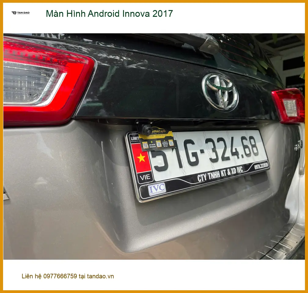 Chú Đông lắp Màn Hình Android Innova 2017 tại Quận 9 để có giải trí thông minh hơn ảnh thực tế 2