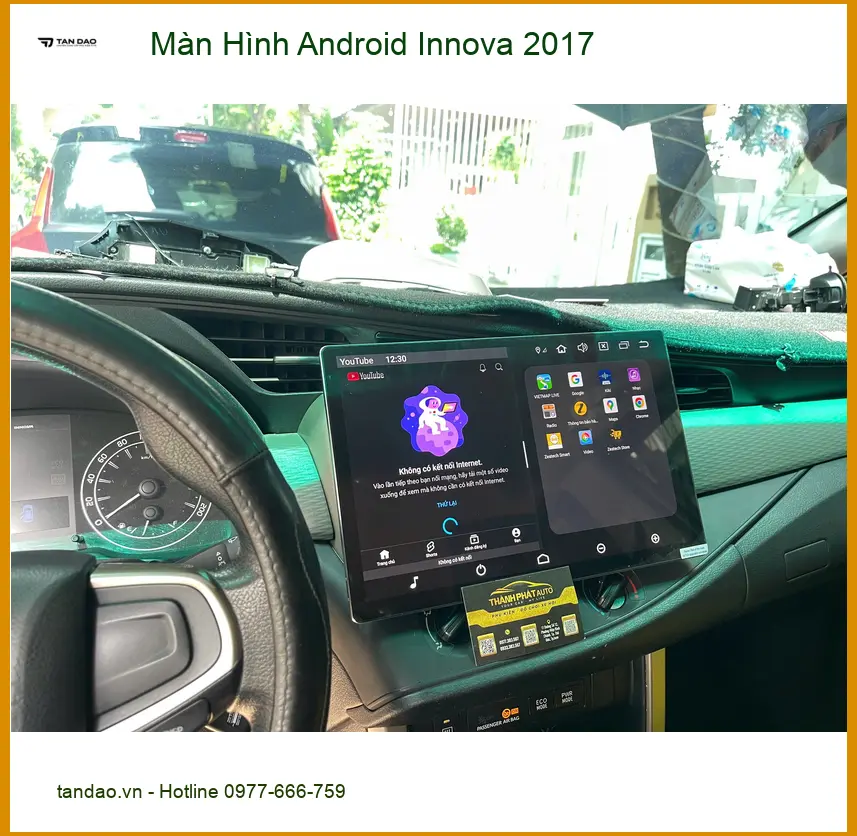 Chú Đông lắp Màn Hình Android Innova 2017 tại Quận 9 để có giải trí thông minh hơn ảnh thực tế 3