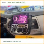Chị Ngọc Anh nâng cấp màn hình android ô tô Toyota Camry tại Bình Chánh