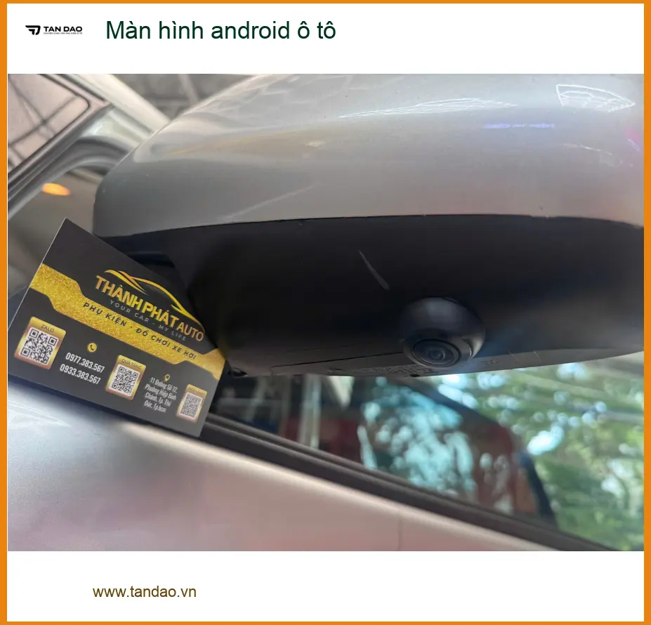 Anh Dũng nâng cấp màn hình android ô tô Hyundai Accent tại Cần Giờ vì màn hình zin hạn chế