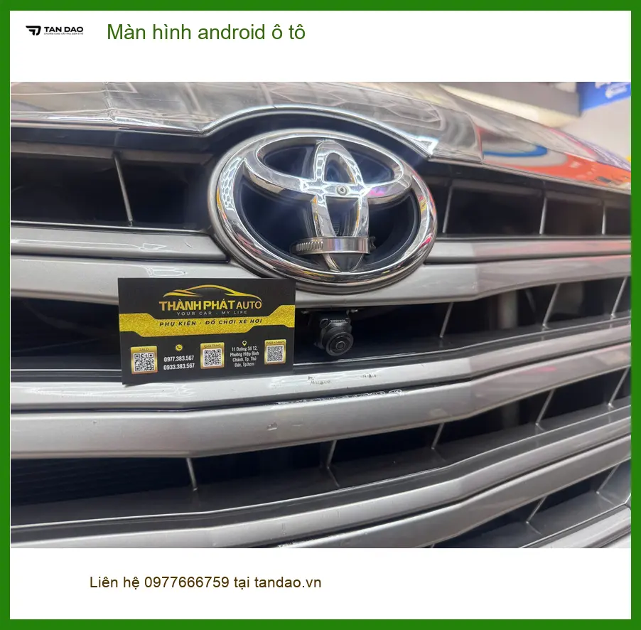 Anh Dũng nâng cấp màn hình android ô tô Hyundai Accent tại Cần Giờ vì màn hình zin hạn chế ảnh thực tế 3