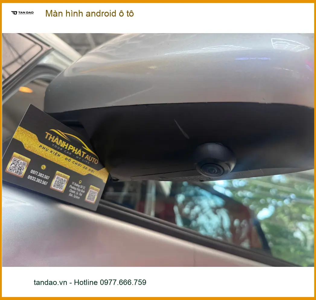 Chị Ngọc Anh nâng cấp màn hình android ô tô Toyota Camry tại Bình Chánh ảnh thực tế 4