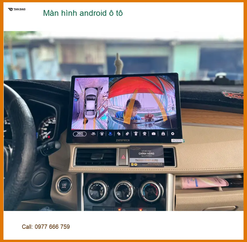 Anh Nam lắp màn hình android ô tô VinFast Lux A tại Quận Gò Vấp để nâng cấp giải trí ảnh thực tế 3