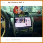 Chị Hằng lắp màn hình Android ô tô cho Kia Carnival sau khi màn zin bị lỗi cảm ứng tại Quận 8