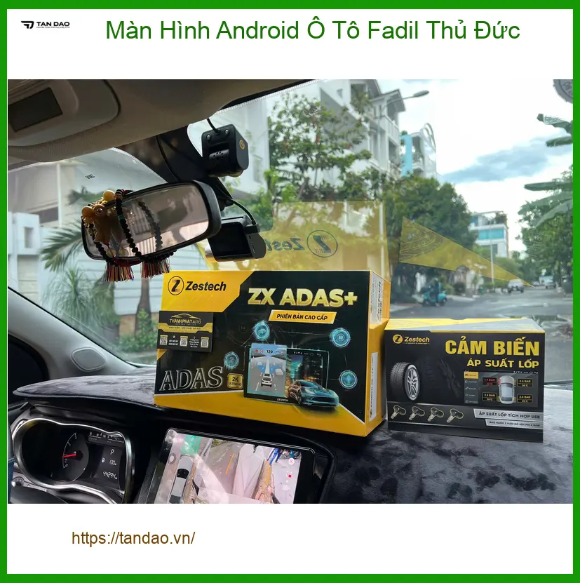 Anh Tùng lắp màn hình Android ô tô Fadil tại Thủ Đức để xem YouTube ảnh thực tế 2