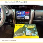 Anh Khải lắp Màn Hình Android Ô Tô Fortuner 2018 tại Quận Thủ Đức để nâng cấp trải nghiệm