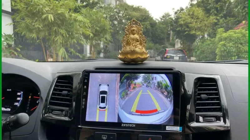 Màn hình Android Toyota Fortuner 2009 - Địa Chỉ Lắp Đặt Chính Hãng TPHCM