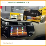 Anh Tùng lắp màn hình android xe hơi cho Honda CR-V tại Quận 5
